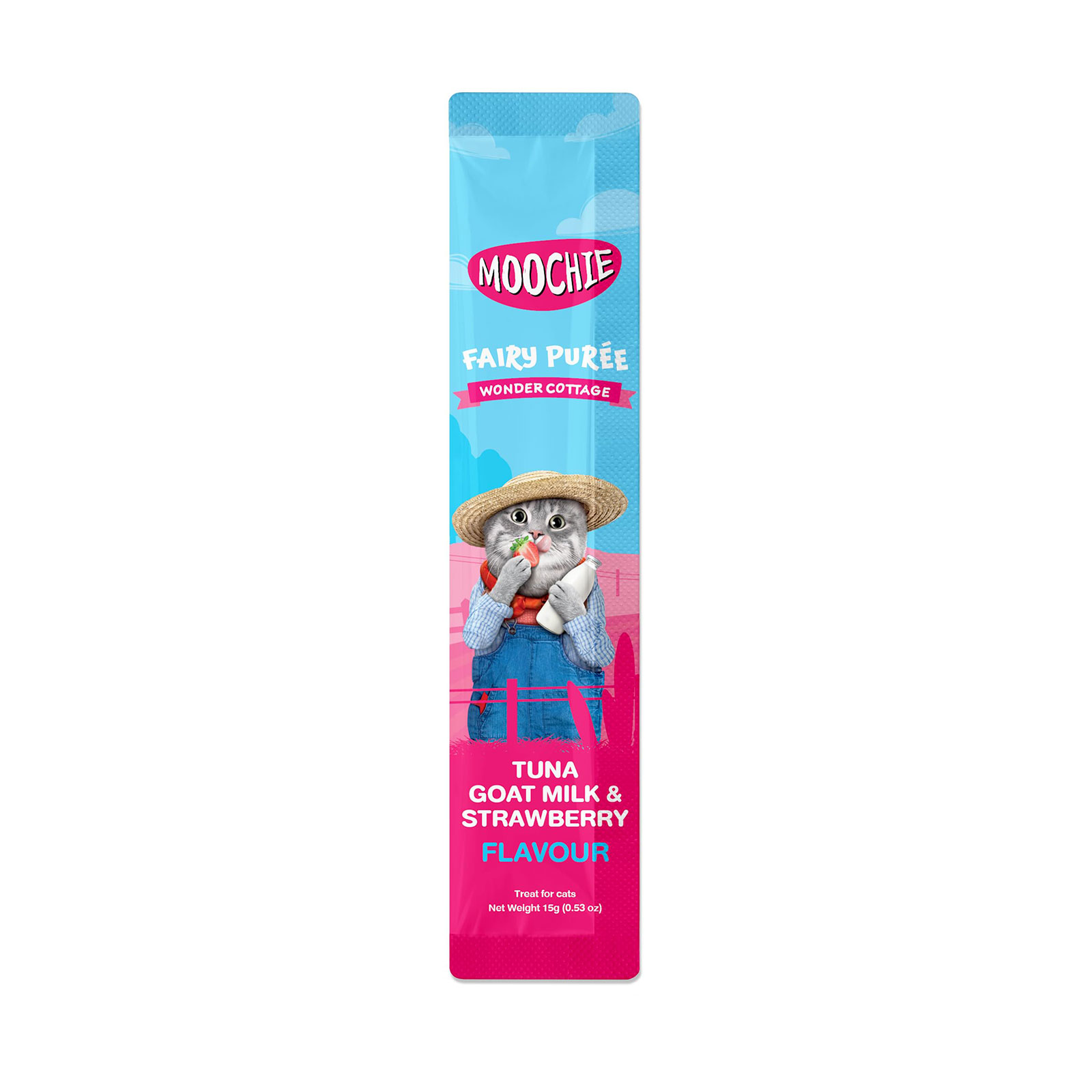 MOOCHIE TUNA, GOAT MILK & STRAWBERRY FLAVOR