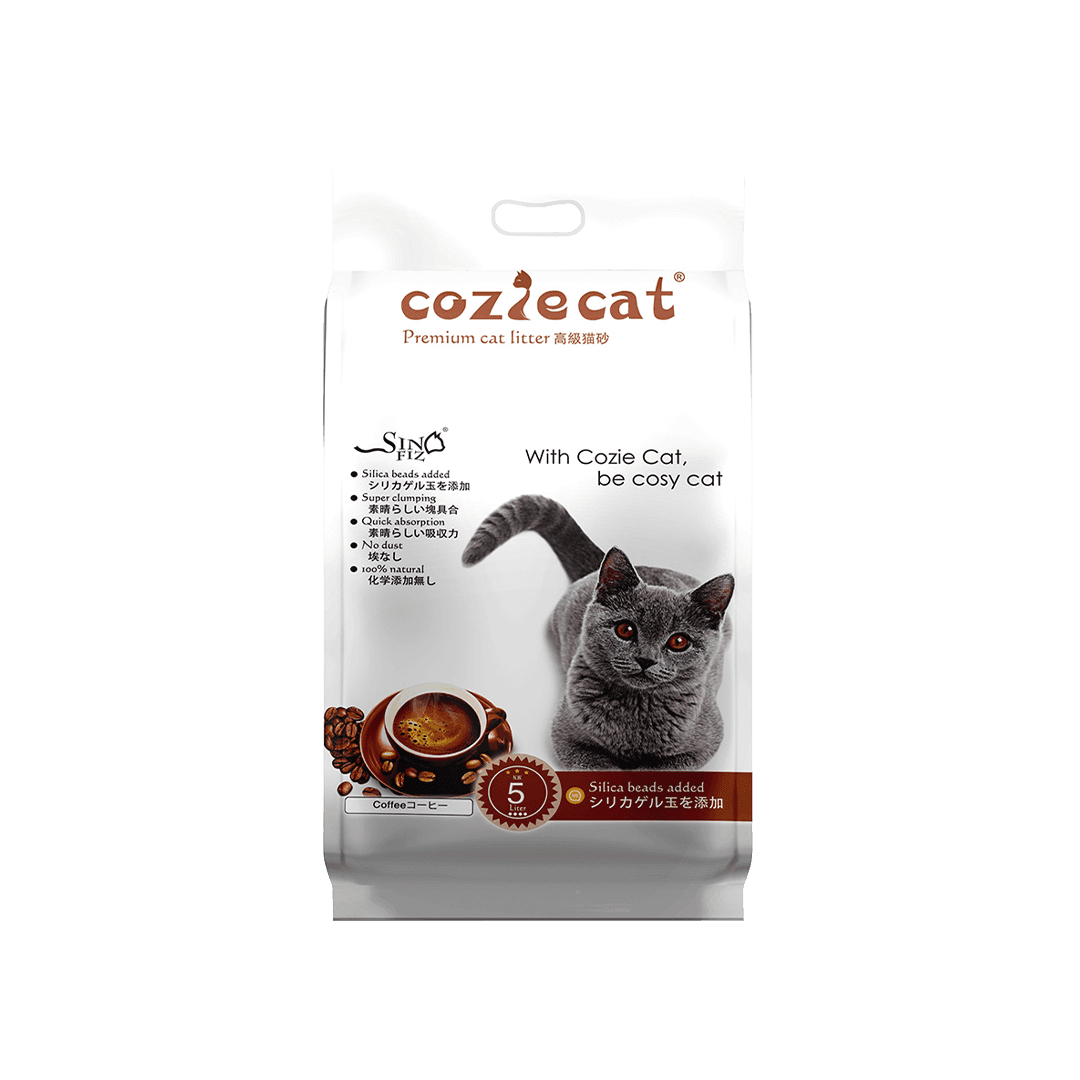 COZIE CAT LITTER COFFEE 5LTR