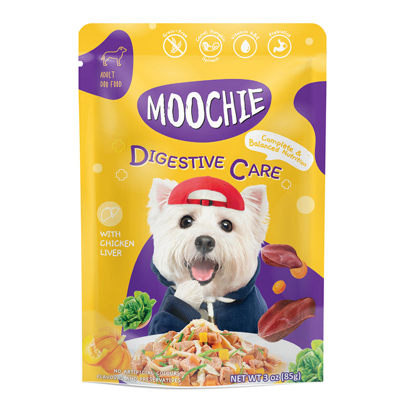 MOOCHIE WITH CHICKEN LIVER(DIGESTIVE CARE) DOG 85GM